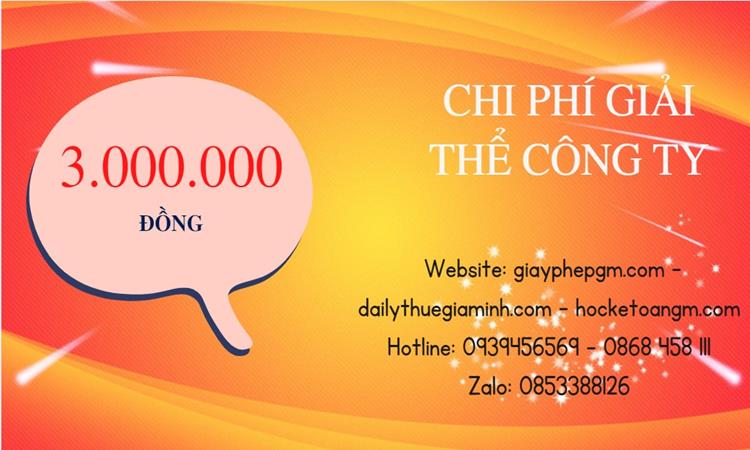 Chi phí giải thể công ty tại Bình Phước uy tín đảm bảo