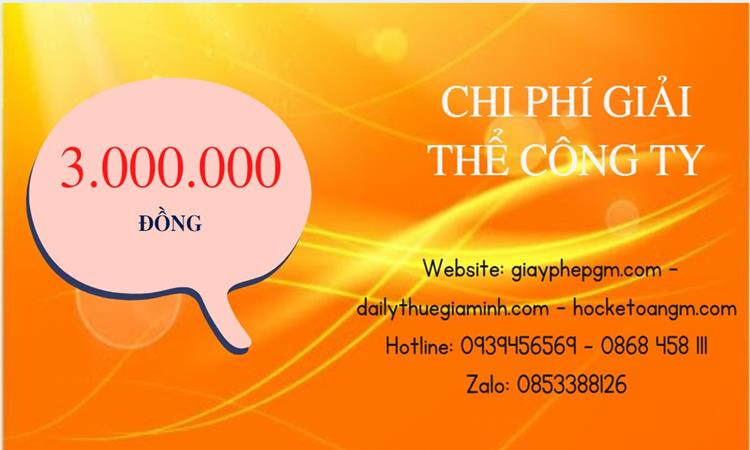 Chi phí giải thể công ty tại Phú Yên uy tín đảm bảo
