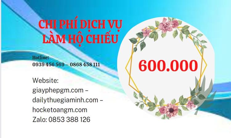 Chi phí làm hộ chiếu tại Sóc Trăng nhanh