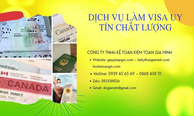 DỊCH VỤ LÀM VISA UY TÍN CHẤT LƯỢNG TẠI BẮC GIANG 5 Chi phí làm visa uy tín tại Bắc Giang