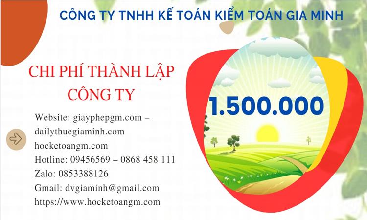 Chi phí mở công ty xuất khẩu đồ thủ công mỹ nghệ tại Huyện Chương Mỹ