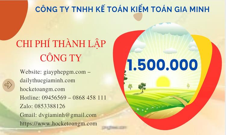 Chi phí mở công ty xuất khẩu đồ thủ công mỹ nghệ tại Quận 3