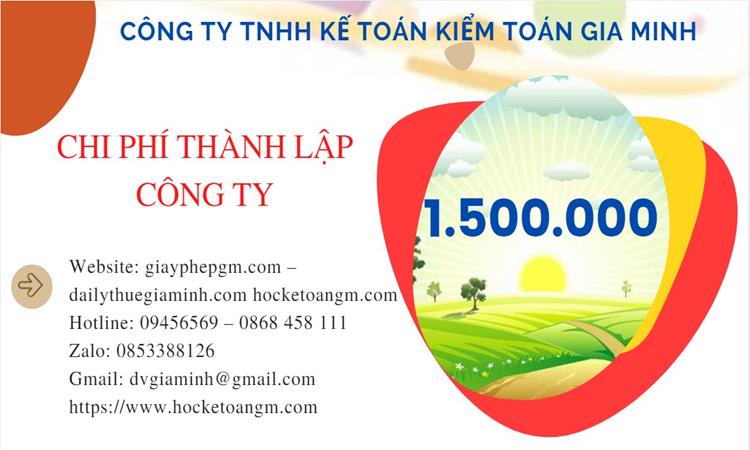 Chi phí mở công ty xuất khẩu đồ thủ công mỹ nghệ tại Thị xã Mỹ Hào