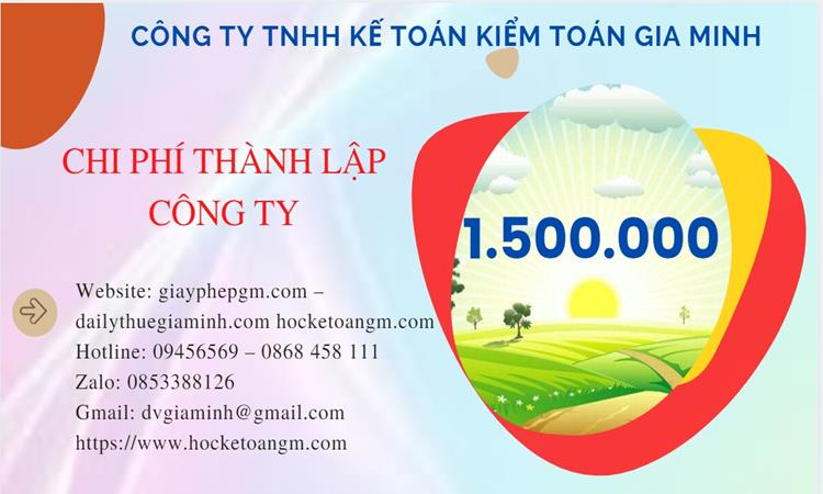 Chi phí mở công ty xuất khẩu đồ thủ công mỹ nghệ tại Trà Vinh