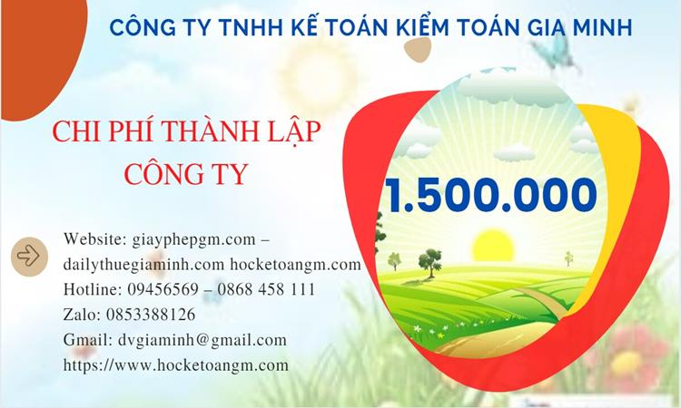 Chi phí mở công ty xuất khẩu đồ thủ công mỹ nghệ tại TT Huế