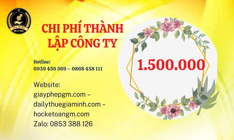 Chi phí mở văn phòng dịch thuật