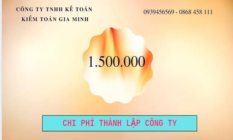 Chi phí thành lập công ty đào tạo kỹ năng mềm