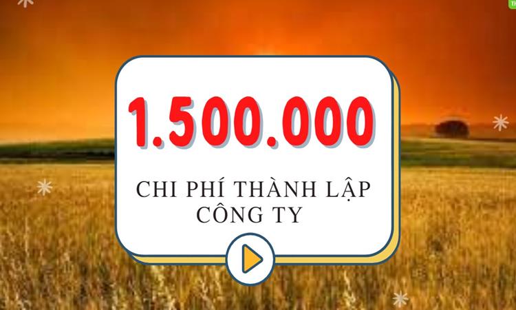 Chi phí thành lập công ty mỹ phẩm tại Lai Châu