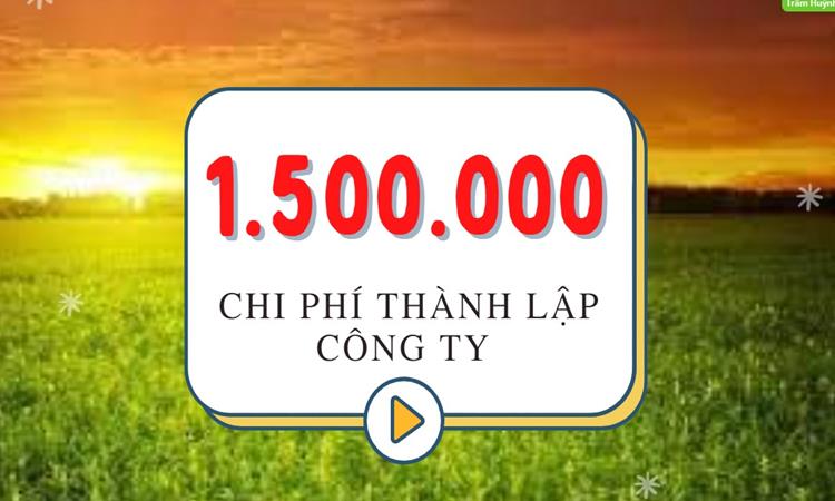 Thủ tục thành lập công ty mỹ phẩm tại Long An 5 Chi phí thành lập công ty mỹ phẩm tại Long An