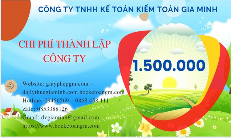 Chi phí thành lập công ty mỹ phẩm tại Nam Định
