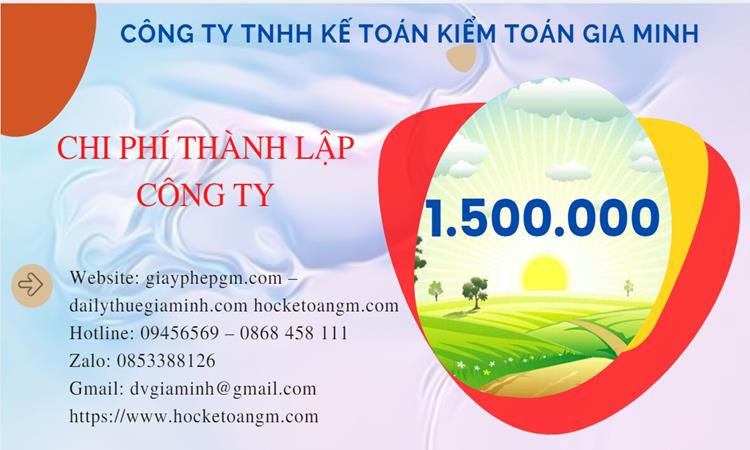 Chi phí thành lập công ty mỹ phẩm tại Thành phố Hưng Yên