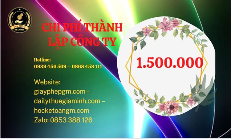 Chi phí thành lập doanh nghiệp Đắk Nông trọn gói