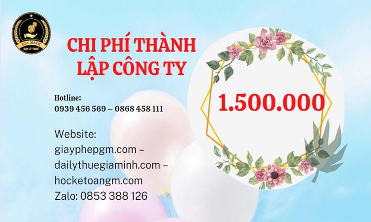 THÀNH LẬP CÔNG TY TRỌN GÓI TẠI QUẬN BA ĐÌNH 5 Chi phí thành lập doanh nghiệp Quận Ba Đình trọn gói