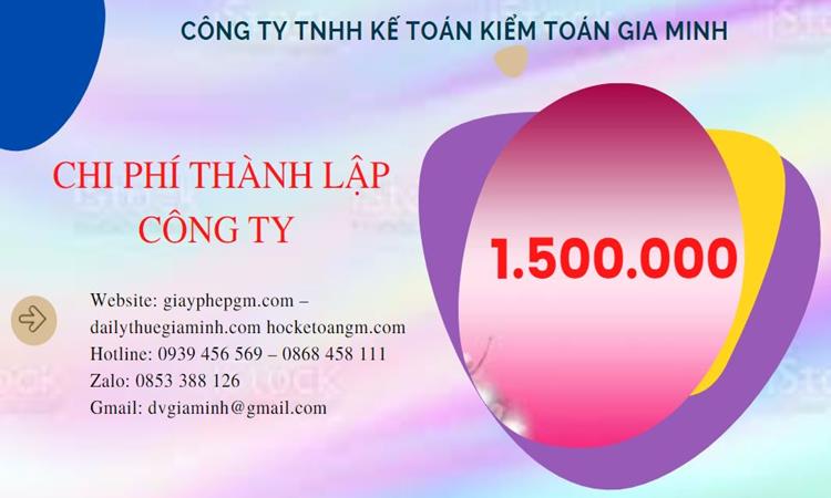 Chi phí thành lập doanh nghiệp trọn gói tại Đồng Nai