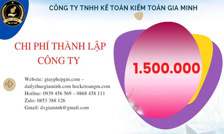 Chi phí thành lập doanh nghiệp trọn gói tại Huyện Cần Giờ