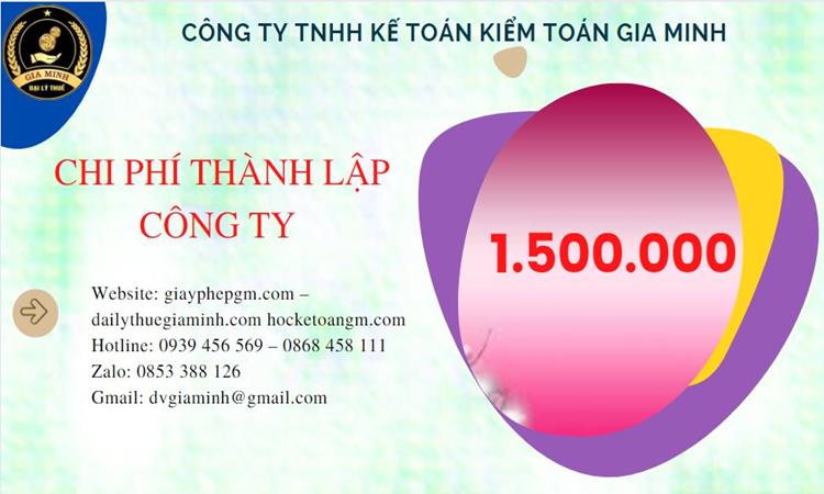 Chi phí thành lập doanh nghiệp trọn gói tại Huyện Kim Bảng