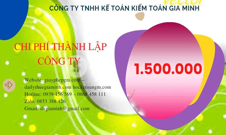 Chi phí thành lập doanh nghiệp trọn gói tại Huyện Mỹ Đức