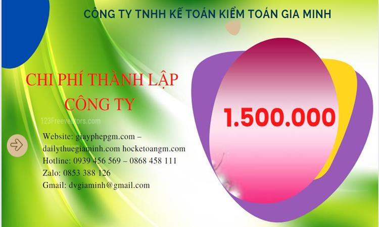 Chi phí thành lập doanh nghiệp trọn gói tại Huyện Phúc Thọ