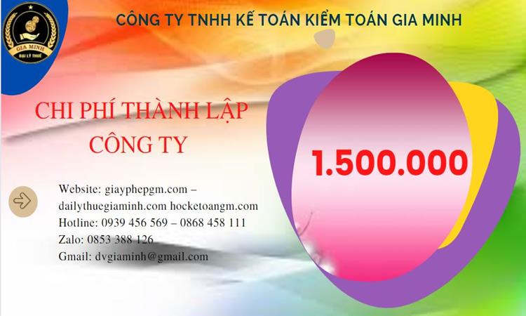 Chi phí thành lập doanh nghiệp trọn gói tại Huyện Thới Lai