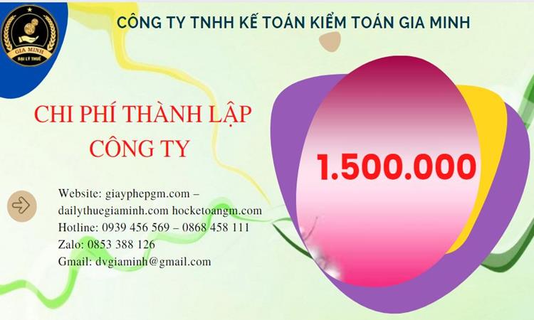 Chi phí thành lập doanh nghiệp trọn gói tại Huyện Văn Lâm