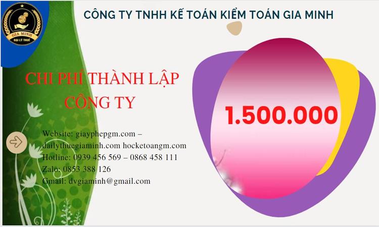 Chi phí thành lập doanh nghiệp trọn gói tại Huyện Yên Mỹ