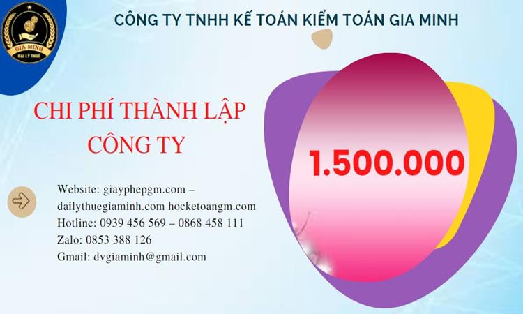 Chi phí thành lập doanh nghiệp trọn gói tại Phú Yên