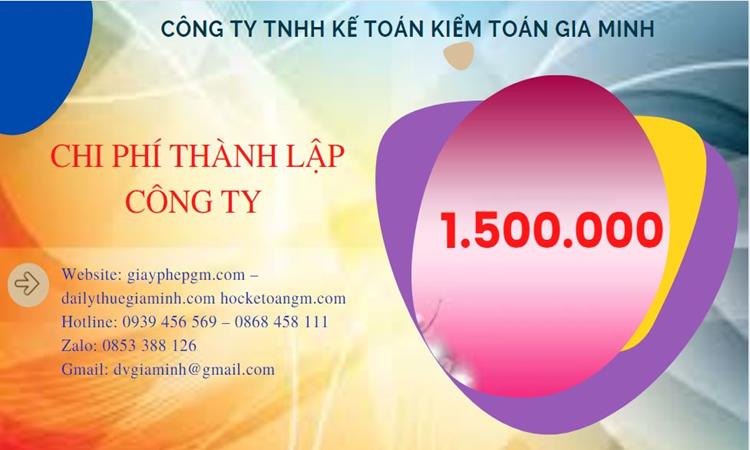 Chi phí thành lập doanh nghiệp trọn gói tại Quận 11