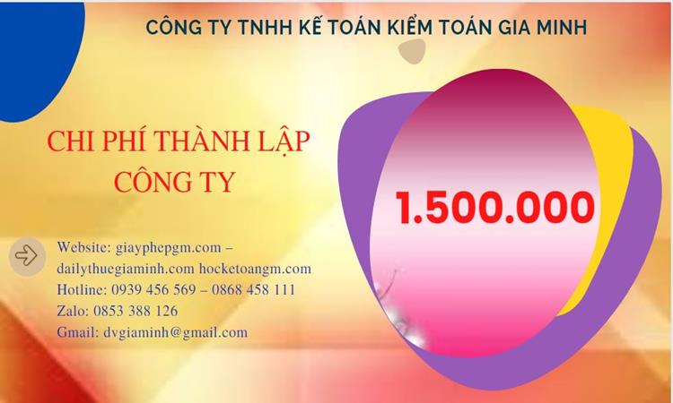 Chi phí thành lập doanh nghiệp trọn gói tại Quận 4