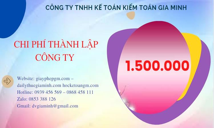 Chi phí thành lập doanh nghiệp trọn gói tại Quận 7