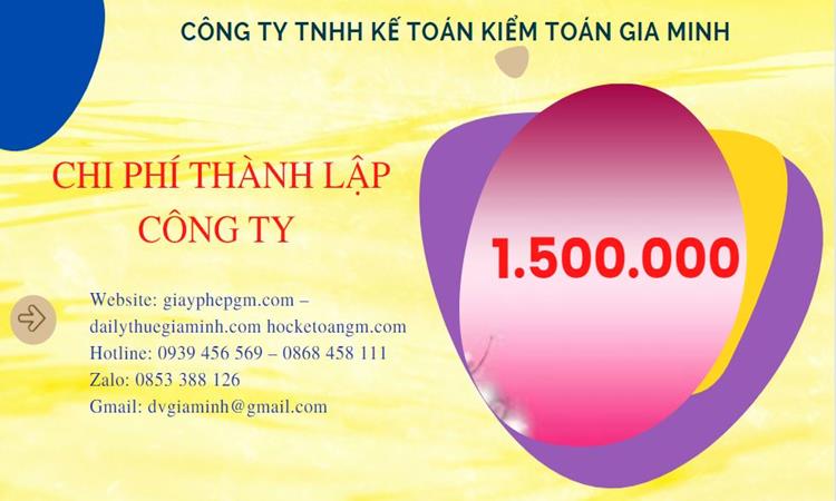 Chi phí thành lập doanh nghiệp trọn gói tại Quận Bình Thạnh