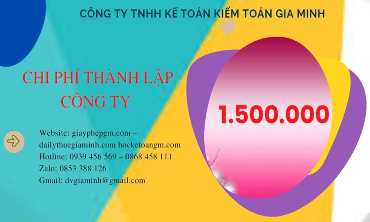 Chi phí thành lập doanh nghiệp trọn gói tại Quận Hoàn Kiếm
