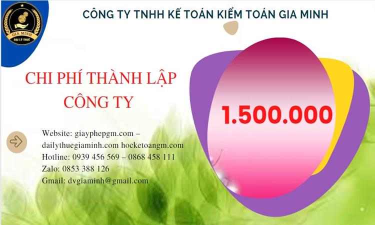 Chi phí thành lập doanh nghiệp trọn gói tại TP Hưng Yên