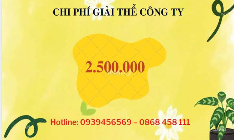 THỦ TỤC GIẢI THỂ CHI NHÁNH CÔNG TY TNHH 2 THÀNH VIÊN Ở HUYỆN BÌNH LỤC 5 Đăng ký giải thể chi nhánh ở Huyện Bình Lục