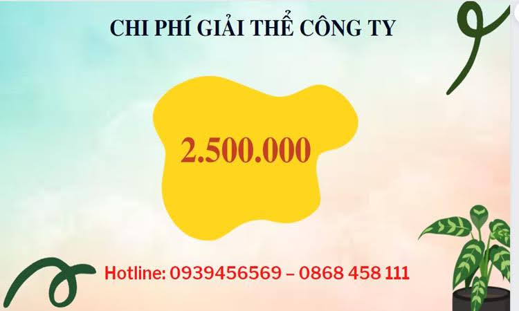 Đăng ký giải thể chi nhánh ở Huyện Hoài Đức