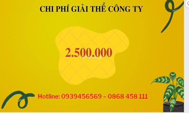THỦ TỤC GIẢI THỂ CHI NHÁNH CÔNG TY TNHH 2 THÀNH VIÊN Ở HUYỆN KIM BẢNG 5 Đăng ký giải thể chi nhánh ở Huyện Kim Bảng