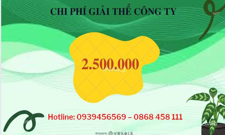 Đăng ký giải thể chi nhánh ở Huyện Từ Liêm