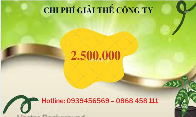 THỦ TỤC GIẢI THỂ CHI NHÁNH CÔNG TY TNHH 2 THÀNH VIÊN Ở QUẬN HÀ ĐÔNG 5 Đăng ký giải thể chi nhánh ở Quận Hà Đông