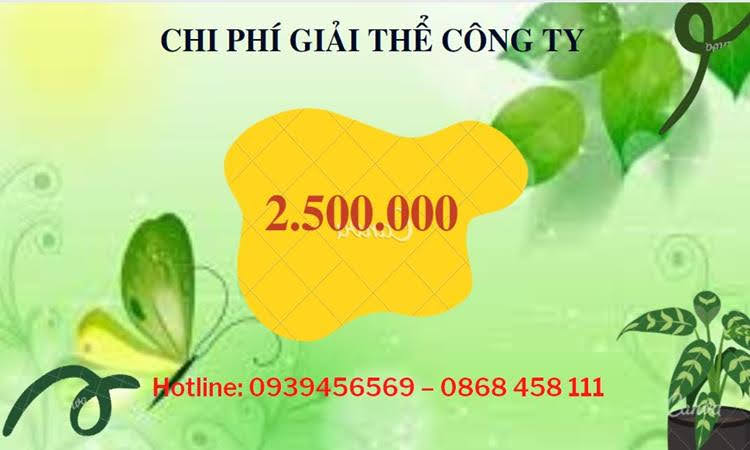 Đăng ký giải thể chi nhánh ở Quận Hoàng Mai