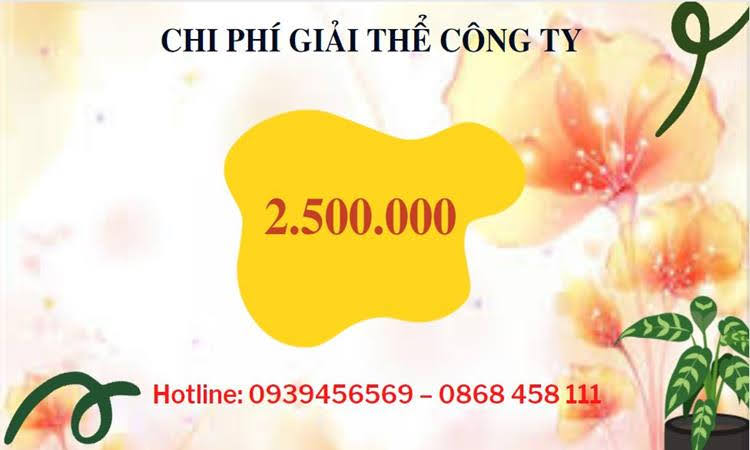 Đăng ký giải thể chi nhánh ở Thái Bình