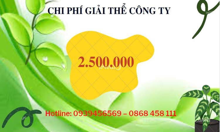 THỦ TỤC GIẢI THỂ CHI NHÁNH CÔNG TY TNHH 2 THÀNH VIÊN Ở THÀNH PHỐ PHỦ LÝ 5 Đăng ký giải thể chi nhánh ở Thành phố Phủ Lý