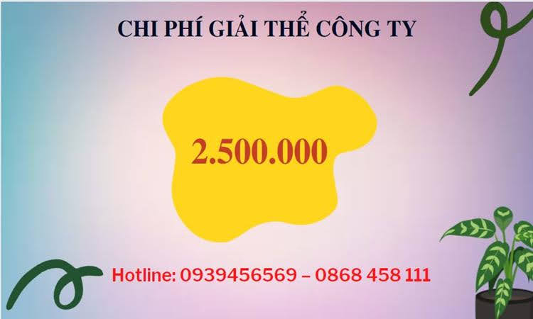 Đăng ký giải thể chi nhánh ở Vĩnh Phúc