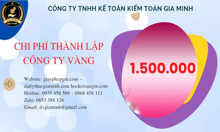 Đăng ký thành lập công ty vàng bạc ở Bà Rịa Vũng Tàu