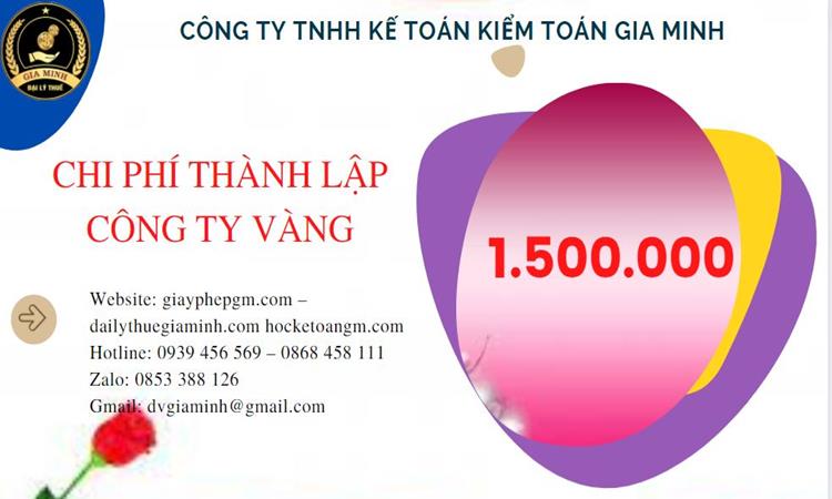 Đăng ký thành lập công ty vàng bạc ở Bắc Kạn