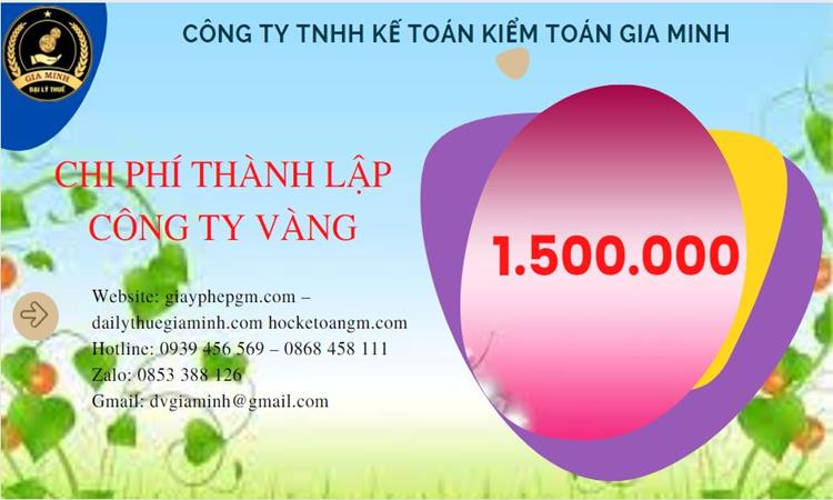 Đăng ký thành lập công ty vàng bạc ở Đồng Tháp