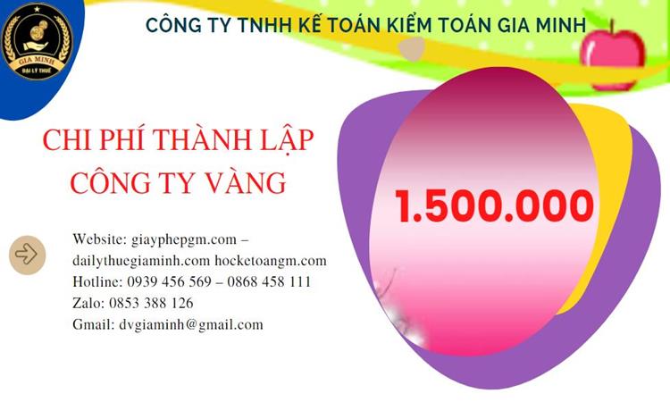 Đăng ký thành lập công ty vàng bạc ở Huyện Chương Mỹ