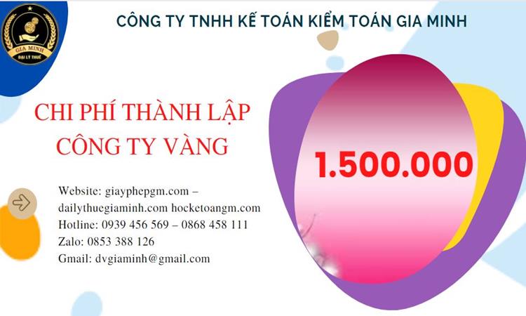Đăng ký thành lập công ty vàng bạc ở Huyện Đông Anh
