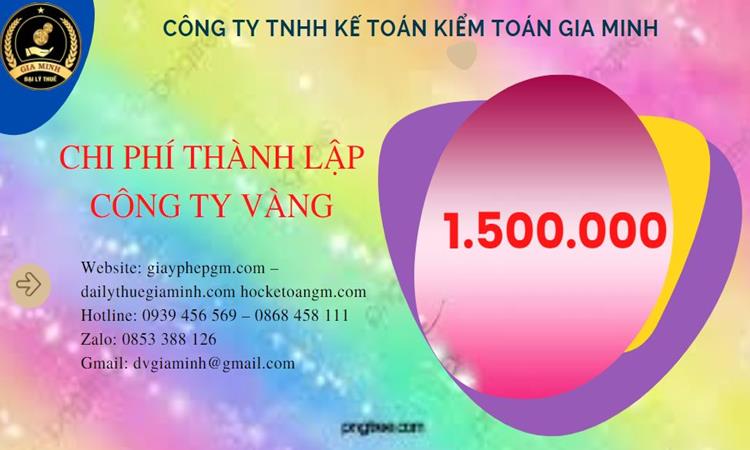 Đăng ký thành lập công ty vàng bạc ở Huyện Hóc Môn