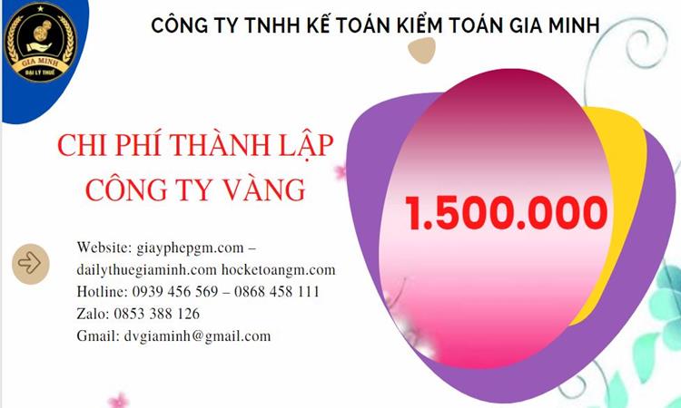 Đăng ký thành lập công ty vàng bạc ở Huyện Khoái Châu