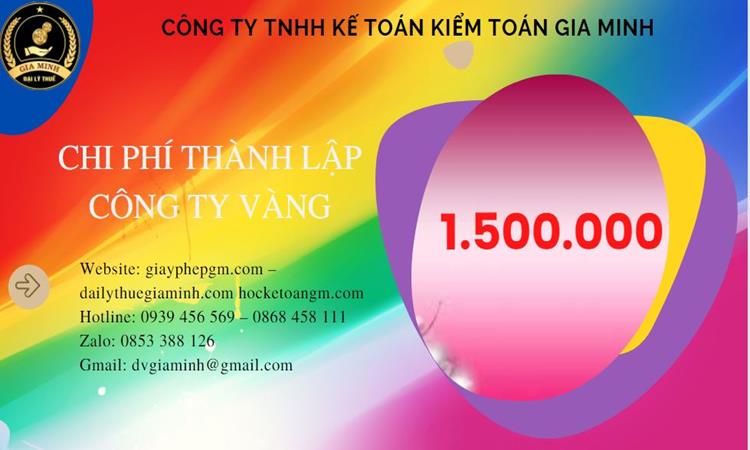 Đăng ký thành lập công ty vàng bạc ở Huyện Kim Bảng