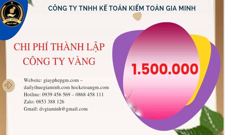 Đăng ký thành lập công ty vàng bạc ở Huyện Quốc Oai